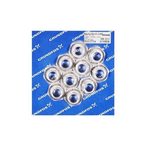 Pump Repair Kits- Kit, Split cone w. nut cpl. 10pc, Spare Part.